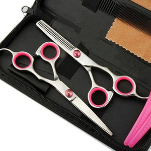 Juego de Tijeras de Peluquería Profesionales de Acero Inoxidable para Adelgazar el Cabello, Kit de Herramientas de Estilismo para Salón IMANS ENTERPRISES - Product Image 3
