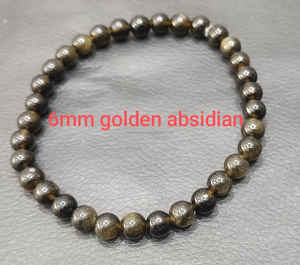 สร้อยข้อมือลูกปัดคริสตัลสีเขียวทรงกลมลูกปัดแก้วและโคมไฟทำด้วยมือ - Product Image 5