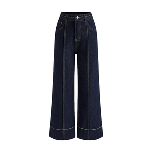 Pantalones Vaqueros de Mezclilla para Mujer de Marca Privada, Estilo Baggy Desgastado, Tiro Bajo, Fabricante Mayorista para Ropa Urbana - Product Image 2