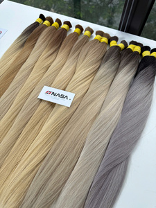 ผมต่อเวียดนามแท้ เกรด 10A สีอ่อน แบบ Double Drawn ความยาว 10 นิ้ว ผมตรง ยี่ห้อ Nasa Hair ขายส่ง - Product Image 2