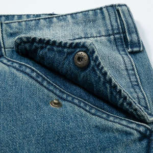 Shorts Vaqueros de Verano de Alta Calidad, Corte y Confección Personalizados, con Pedrería, Estilo Urbano, Shorts Vaqueros Deslavados al Ácido para Hombre - Product Image 3