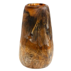 ที่วางปากกาทำจากเขาสัตว์ธรรมชาติสำหรับตั้งโต๊ะ ที่วางปากกาทรงกลมทันสมัยสำหรับบ้านและสำนักงาน ขัดเงาอย่างสวยงาม - Product Image 4