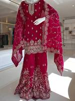 Vente Flash Tendance : Kurta/Kurti en Soie pour Femme, Broderie Lourde, Extensible, Infroissable, Réversible, Séchage Rapide, Longueur Genou, Coupe Classique
