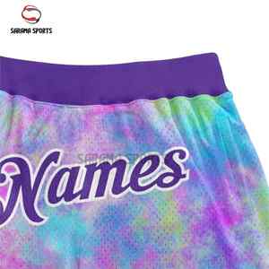 Shorts de basket-ball de qualité supérieure, fournisseur en gros, shorts de basket-ball avec poches zippées, logo personnalisé - Product Image 5