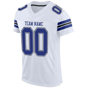 อัลเลน 17 โคลแมน 0 คินเคด 86 เรด บลูเสื้อฟุตบอลอเมริกันแขนสั้นผู้ชายชุดทีมซับลิเมชั่นระบายความชื้นได้ดี - Product Image 2