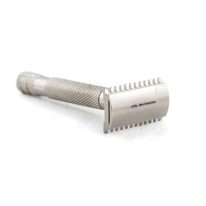 Afeitadora de seguridad de acero inoxidable de alta calidad, para cara maquinilla de afeitar, cuerpo, axilas, depilación suave, cómoda, afeitado limpio - Product Image 1