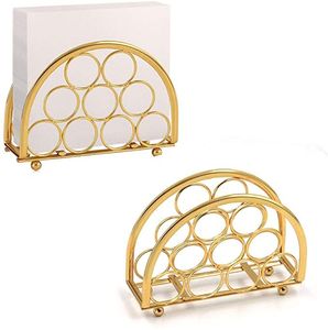 <b>Black</b> Metal <b>Tissue</b> Box Stand Triangle Napkin Holder Freestanding <b>Tissue</b> Rack for Home Hotel Table Decor or Hotelware - Product Image 4