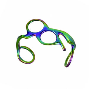 Brazalete de Acero Inoxidable Ecológico Multicolor para Barbería y Salón de Belleza - Product Image 4