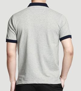เสื้อโปโลสีดำเรียบง่าย สไตล์ลำลอง ปักลายตามสั่ง ผ้าฝ้าย 100% คุณภาพสูง แห้งเร็ว ยืดหยุ่น เสื้อโปโลชาย - Product Image 3