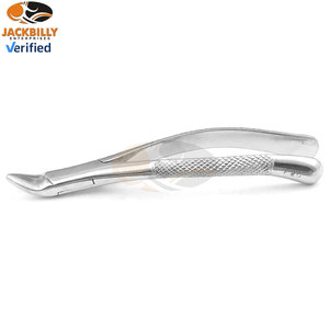 Pinzas de Extracción Dental Universales 150, Pinzas para Incisivos Superiores, Caninos, Bicáninos y Raíces, Acero Inoxidable, Instrumentos Médicos Quirúrgicos - Product Image 3