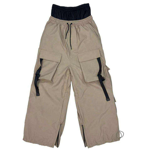 Pantalones de Esquí Unisex WAHAB LEATHER Impermeables 10,000mm Resistentes al Viento con Cierre de Cordón y Aislamiento Sintético para Snowboard - Product Image 5