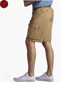 Pantalones Cortos Cargo para Hombre, de Algodón Oxford Resistente, Cintura Media, Cierre de Cremallera, Estampados, con Bolsillos, para Uso Casual al Aire Libre - Product Image 4