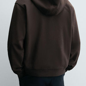 Nouveauté 2026 : Sweat à capuche zippé pour hommes, imprimé DTF, fabriqué en usine, excellent rapport qualité-prix, services OEM, matériaux de qualité. - Product Image 6