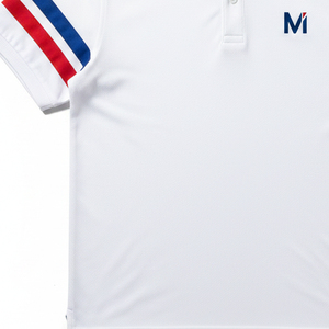 Polo de luxe pour homme, personnalisez votre propre logo, coton piqué de haute qualité, respirant, coupe athlétique, polo de golf pour homme - Product Image 2