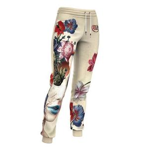 Pantalones Deportivos Rectos para Hombre, Sublimados, con Cintura Elástica y Cordón, Casuales, Transpirables, de Secado Rápido, 100% Poliéster Fleece - Product Image 1
