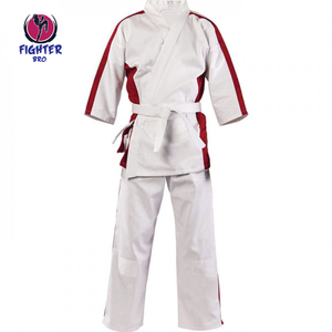 Uniforme de Karate Gi 100% Algodón Lona Resistente para Torneos, Diseño Personalizado - Product Image 1