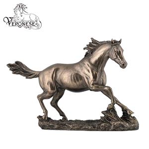 VERONESE DESIGN -HORSE WITH CRYSTALS ON BRIDLE AND SADDLE - HOME DECORATION RESIN CRAFTS - Product Image 4