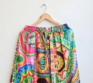 Jupe hippie en coton faite à la main, jupe imprimée pour les occasions spéciales - Product Image 2