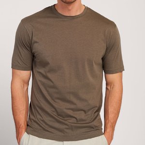 T-shirt unisexe de luxe en coton 100% de haute qualité, tricoté, lourd, avec logo personnalisé, coupe oversize pour homme - Product Image 1