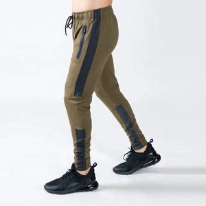Wholesale 2026 Customized Logo Men's Long Casual Sport Pants Gym <b>Slim</b> Fit Trousers Pencil <b>Jogger</b> Sweatpants Polyester/Cotton - Product Image 6