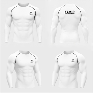 Camisetas de compresión de buena calidad al por mayor, camisetas de compresión para hombre de talla grande con impresión por sublimación de alta calidad - Product Image 1