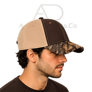 Gorras de Béisbol Personalizadas OEM |   Sombrero de Ala Curva de Algodón Twill Resistente |   Visera de Camuflaje |   Logotipo Bordado |   Venta al por Mayor - Product Image 5