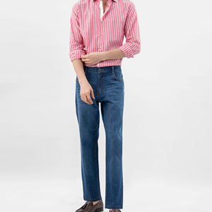 New Style <b>Men's</b> Denim <b>Jeans</b> Pants Made Denim <b>Jeans</b> <b>Men</b> <b>High</b> <b>Waisted</b> <b>Jeans</b> for <b>Men</b> Washed Breathable Denim Pant - Product Image 4