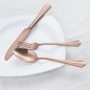 Ensemble de couverts décoratifs en acier brillant, faits à la main, style royal, en métal forgé, effet miroir, pour la maison et la cuisine - Product Image 6