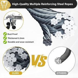 Heavy Duty Collapsible Snake Catcher Tongs Professional Reptile <b>Grabber</b> Stick Rattlesnake <b>Tool</b> Safe Handling Equipment - Product Image 5