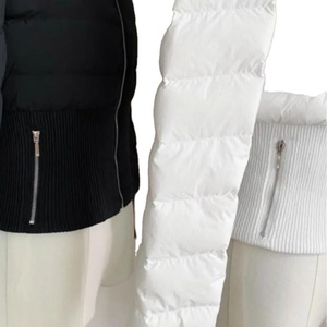 Abrigo corto con capucha para mujer, chaqueta acolchada cálida para mujer, prendas de vestir ajustadas Y2k para exteriores - Product Image 5