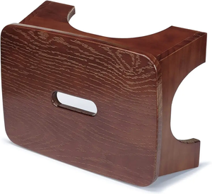 Repose-pieds en bois, marchepied pour enfants et adultes, marchepied en bois robuste, repose-pieds multifonctionnel pour cuisine, salle de bain, chambre à coucher - Product Image 3