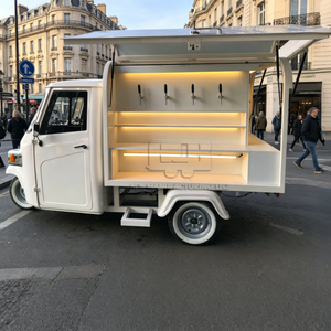 ACB Electric Stainless Steel Aluminum 3-wheel Rust Resistant CE Certified Built-In <b>Heater</b> Food Tricycle Cart Snack Truck Trailer - Product Image 2