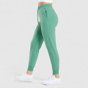 Pantalon de survêtement évasé pour femme Hiver 2026 – Taille haute élastique, confortable, en molleton de coton respirant – Service OEM, couleurs et logo personnalisables - Product Image 2