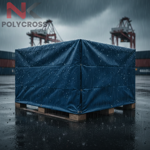 Bâche de protection en PE de qualité alimentaire pour conteneurs de transport industriels, couverture de toit et utilisation comme bâche imperméable pour l'emballage de denrées alimentaires en vrac - Product Image 3