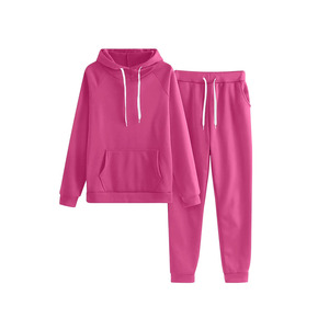 Women & Men Jogger Outfit <b>Matching</b> Sweat Suits <b>Long</b> Sleeve Hooded Sweatshirt and Sweatpants 2 Piece Lounge Sets tracksuit - Product Image 2