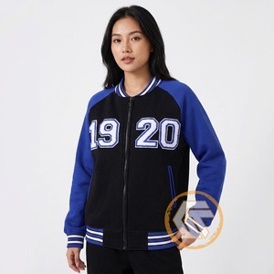 Chaqueta Universitaria Zeta Phi Beta Personalizada de Alta Calidad, Transpirable, de Secado Rápido, con Forro Polar de Algodón de 220g y Escudo Bordado, GREEK TREASURES - Product Image 2