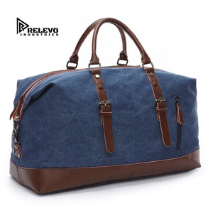 Sac de sport en nylon personnalisé uni avec compartiment à chaussures, sac de week-end pour homme, grande capacité 30-40L, fermeture éclair, disponible en stock - Product Image 2