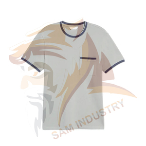 Camiseta transpirable, duradera, cómoda y de talla personalizada para hombre, camiseta informal para hombre, muy vendida. - Product Image 5