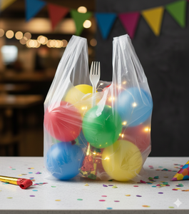 Embossed HDPE Grocery Bag for Non-Slip Handling Supermarket Retail High Density T-Shirt Vest Carrier Bag Bulk Supplier - Product Image 1