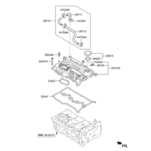 Nouveaux réservoirs de carburant et becs de remplissage Stinger 267112CTA1 - Product Image 2