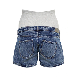 Shorts de Mezclilla para Mujer, Diseño Personalizado OEM ODM, Corte Clásico en A, Pierna Ancha, Estilo Vintage - Product Image 4