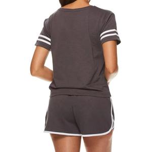 Conjunto de Dos Piezas de Verano Más Vendido para Damas/Mujeres, Ropa de Moda, Conjunto Informal de Camiseta Corta y Pantalones Cortos para Mujer - Product Image 1