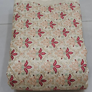 Coding Embroidery Fabric <b>Sequins</b> Embroidery Fabric Beaded Georgette Fabric For Garments Apparel Buyers Export Buyer Supply UK To - Product Image 5