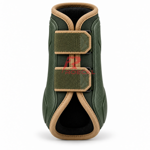 Botas de protección para patas de caballos, diseñadas con forro suave, correas ajustables y cobertura cómoda para el cuidado diario del caballo. - Product Image 5