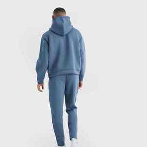 Ensemble de survêtements coupe décontractée, survêtements personnalisés avec impression, survêtements en gros pour le streetwear américain, commande en gros, usine - Product Image 6