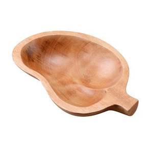 Moderna Tazón de Madera Natural Ecológica para Servir, Tazón Profundo de Madera de Acacia Sólida para Fiestas y Cocina, Ideal para Servir Frutas, Ensaladas y Bocadillos - Product Image 6