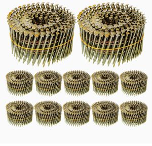 Clavos de Acero Galvanizado por Inmersión en Caliente, Personalizados OEM ODM, con Cabeza de Espiral y Vástago para Techos y Proyectos de Construcción de Madera, Proveedor - Product Image 1