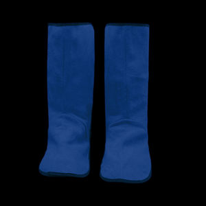 รองเท้าบูทหนังวัวสำหรับงานเชื่อมแบบหนาพิเศษ ป้องกันการเสียดสี ทนทานต่อความร้อน เหมาะสำหรับช่างเชื่อมและงานก่อสร้าง - Product Image 5