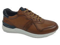 Chaussures de marche décontractées pour hommes Dlords Declan, marron, synthétiques, à lacets, bout fermé, confortables, respirantes, semelle intermédiaire en EVA, semelle extérieure en caoutchouc
