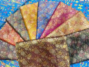 Fine Quality Eco-Friendly Jacquard Silk Brocade <b>Fabric</b> Rich Texture Attractive Woven Motifs Stain Repellent Wrinkle Resistant - Product Image 2